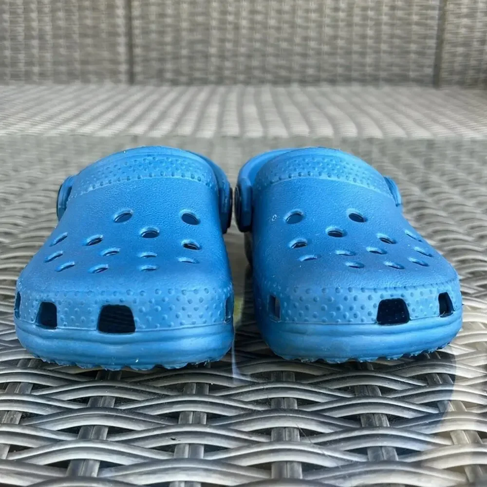 CROCS Toddler Classic Teal Blue Size 4